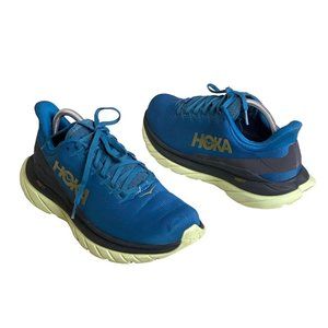 Hoka One One Mach 4 1113528 BCBLC Blue Running‎ Shoes Men's Size 9.5 D